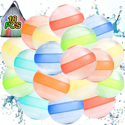 Silicone Water Ball with Double Openings