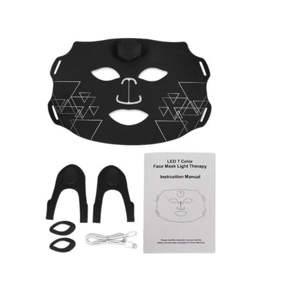 Silicone wireless photonic skin rejuvenation device