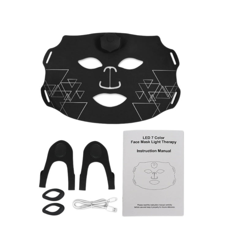 Silicone wireless photonic skin rejuvenation device