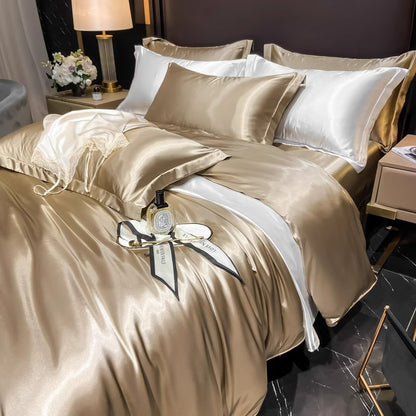 silk bedding set
