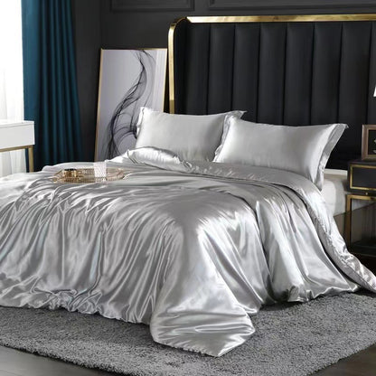 silk bedding set