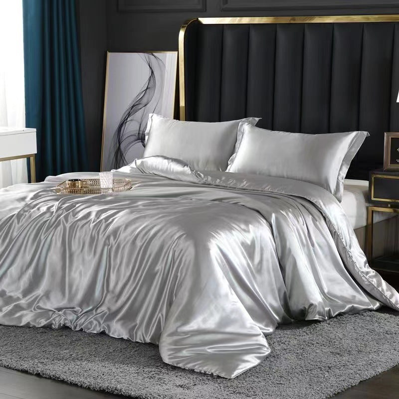 silk bedding set