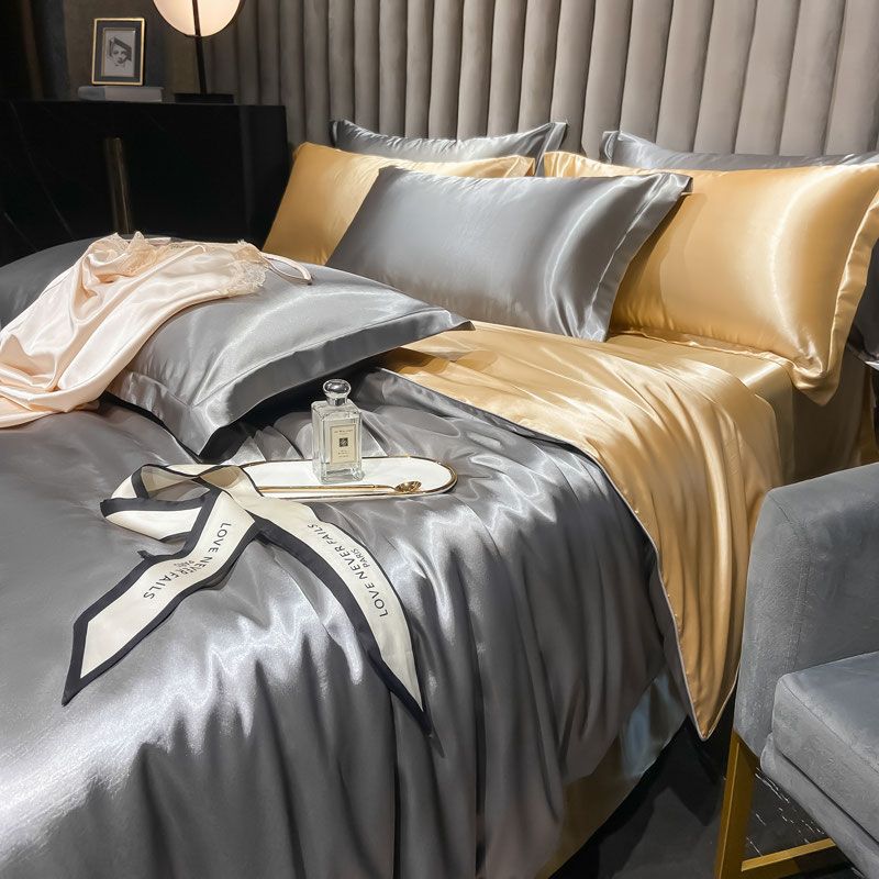 silk bedding set
