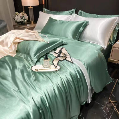 silk bedding set