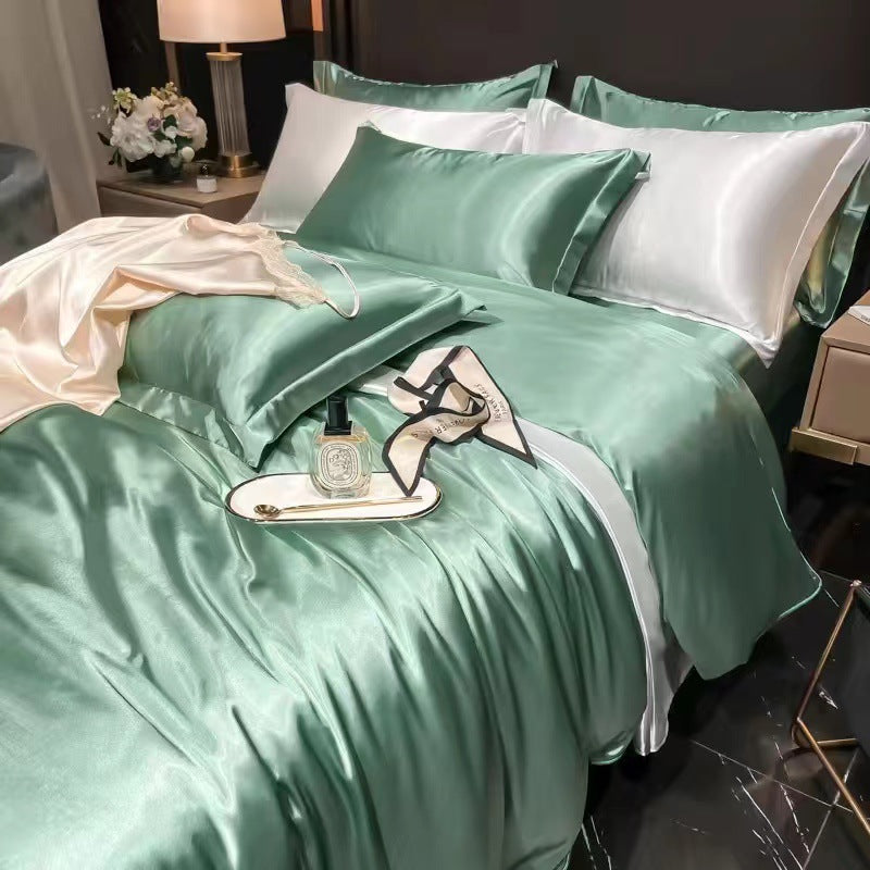 silk bedding set