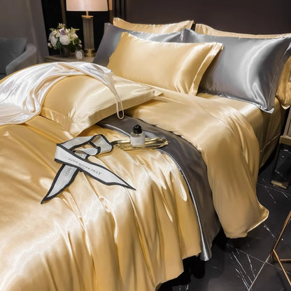 silk bedding set