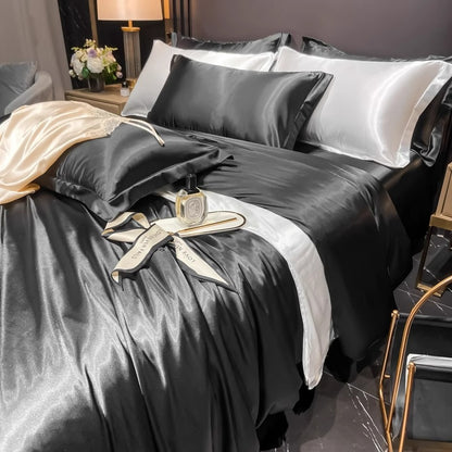 silk bedding set