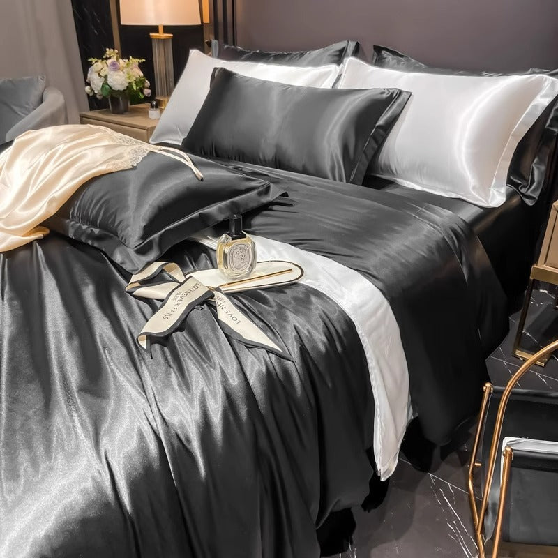 silk bedding set