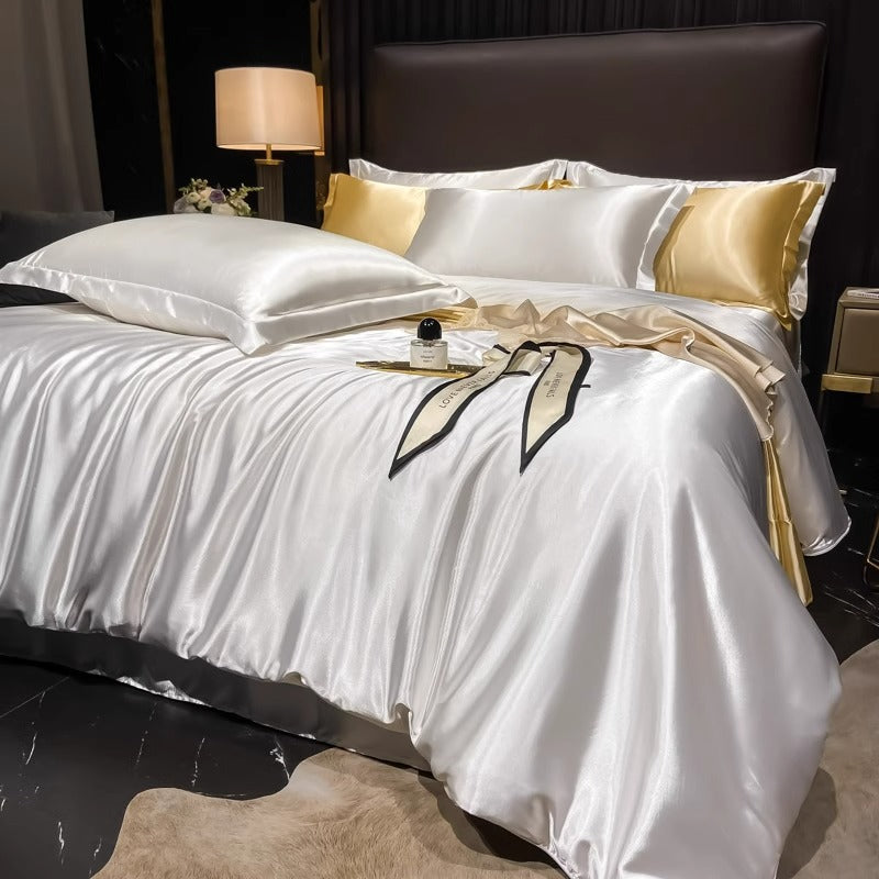 silk bedding set