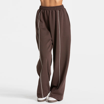 Silk Blend Flared Yoga Pants for Women