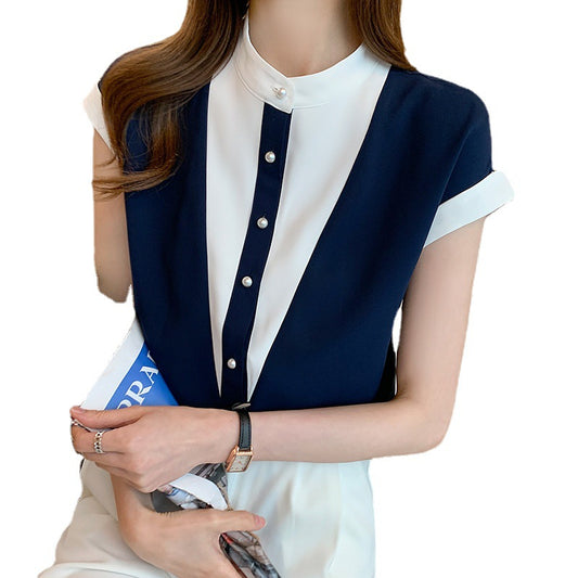 Silk chiffon blouse