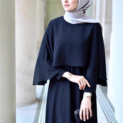 Silk chiffon dress