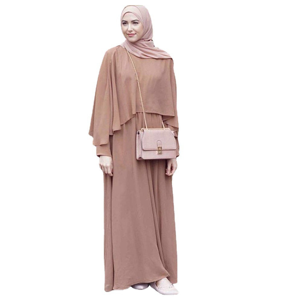 Silk chiffon dress