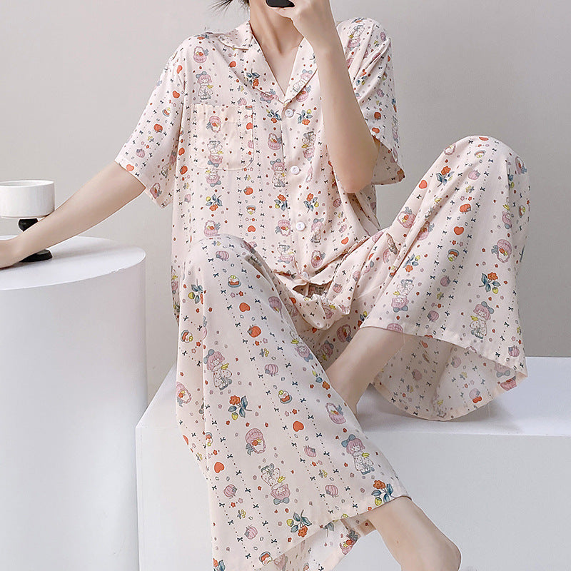 Silk-cotton suit set