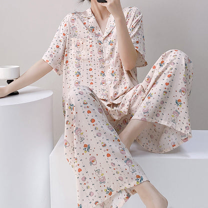 Silk-cotton suit set