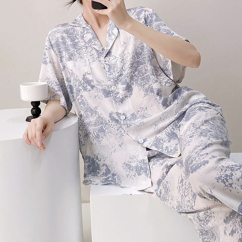 Silk-cotton suit set