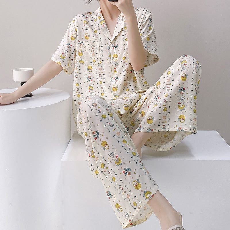 Silk-cotton suit set