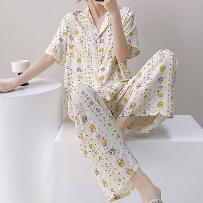 Silk-cotton suit set