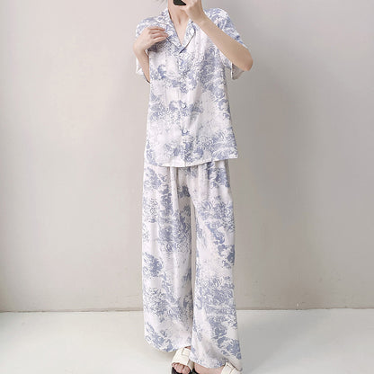 Silk-cotton suit set