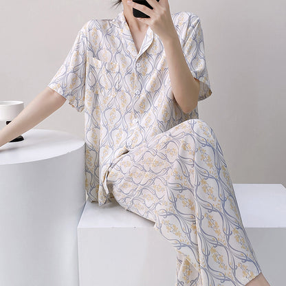 Silk-cotton suit set