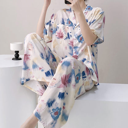 Silk-cotton suit set