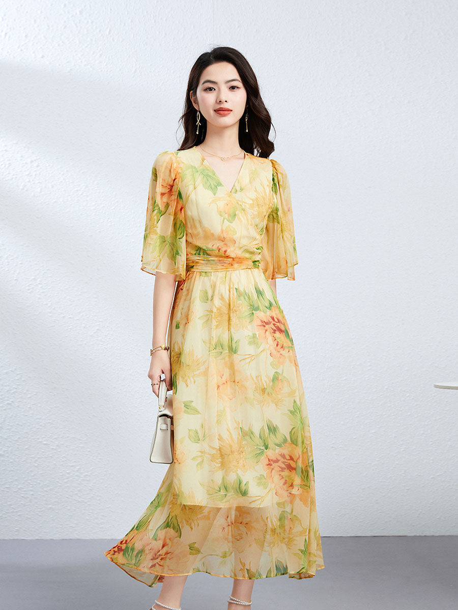 Silk dress