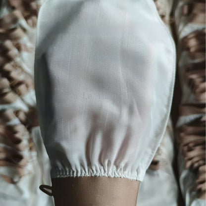 Silk Exfoliating Bath Gloves