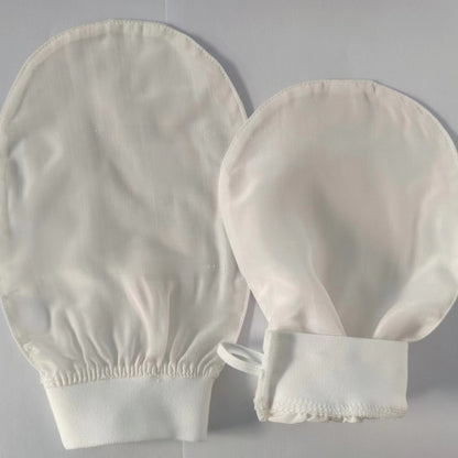 Silk Exfoliating Bath Gloves