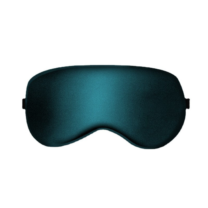 Silk eye mask for light-blocking sleep heat compress
