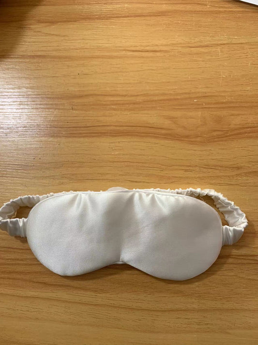 Silk Eye Mask with Mulberry Silk Edging, Light-Blocking and Comfortable