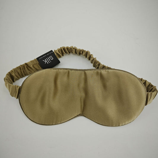 Silk Eye Mask with Mulberry Silk Edging, Light-Blocking and Comfortable