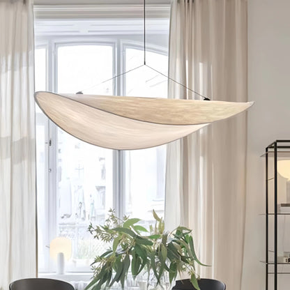 Silk Fabric LED Chandelier with Dimming