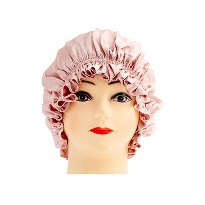 Silk hair care home cap