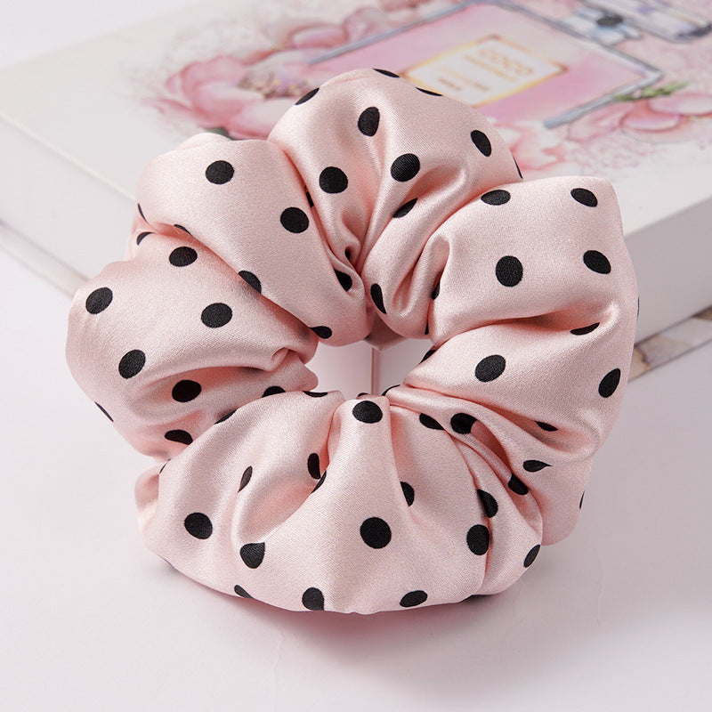silk hair ring