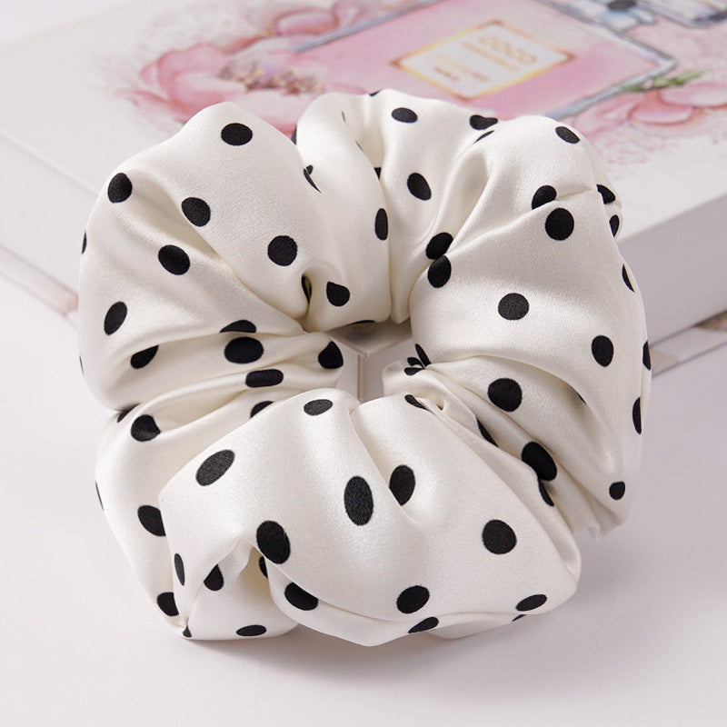 silk hair ring