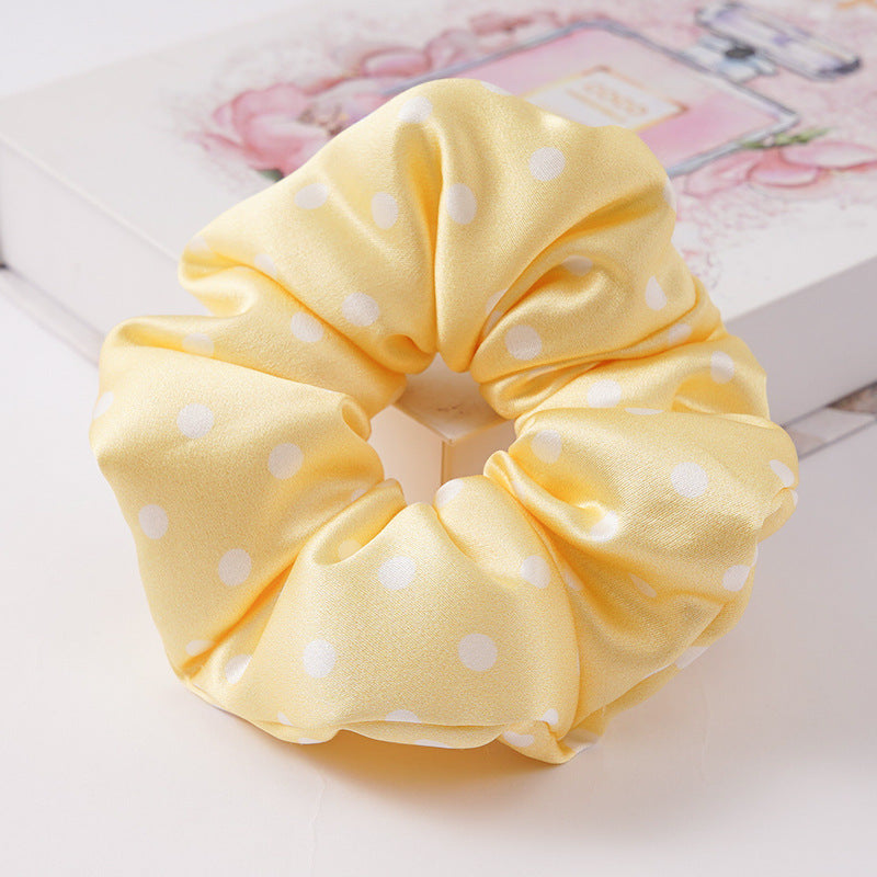 silk hair ring