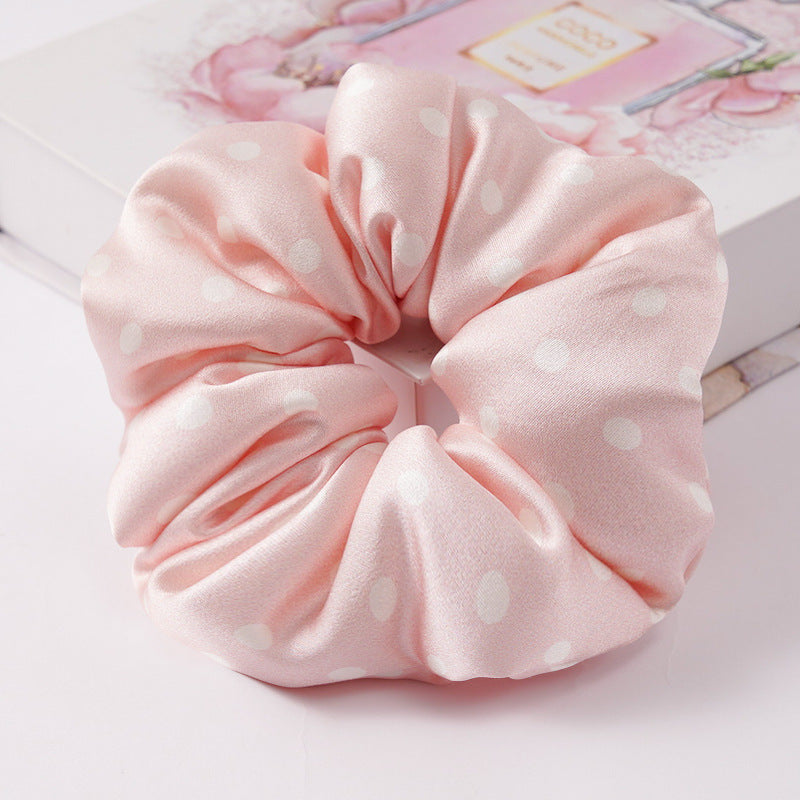 silk hair ring