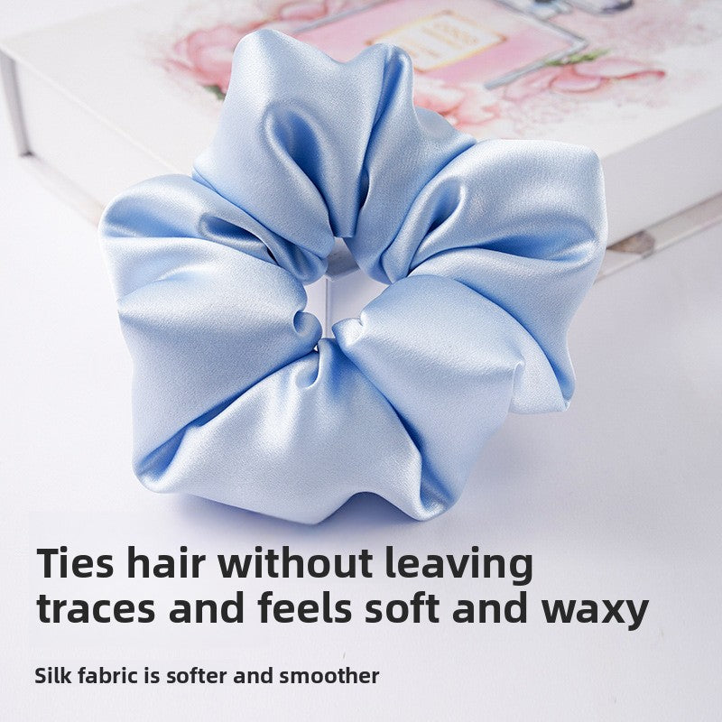 silk hair ring