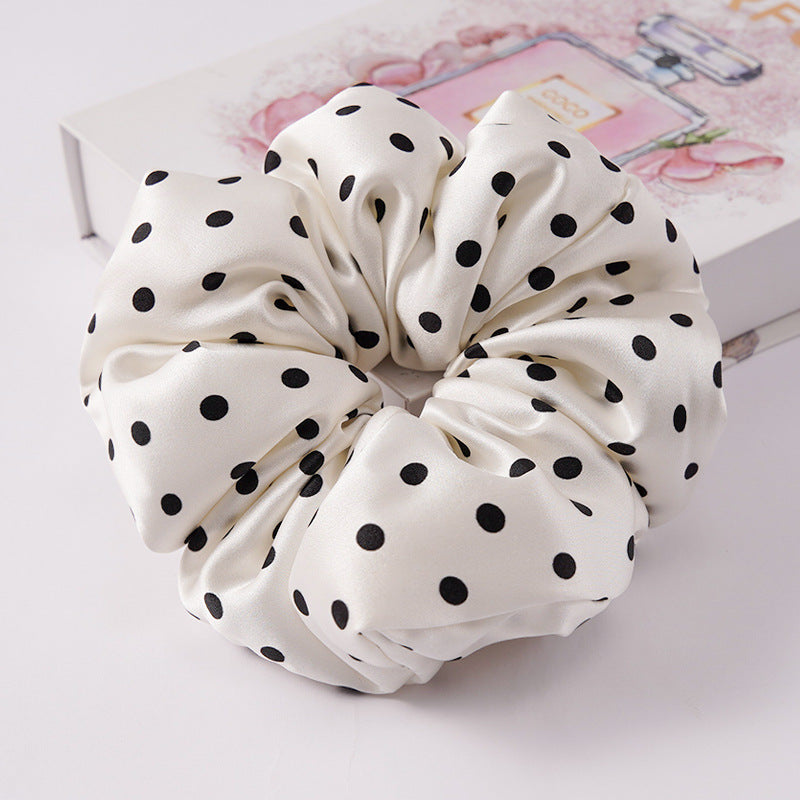 silk hair ring