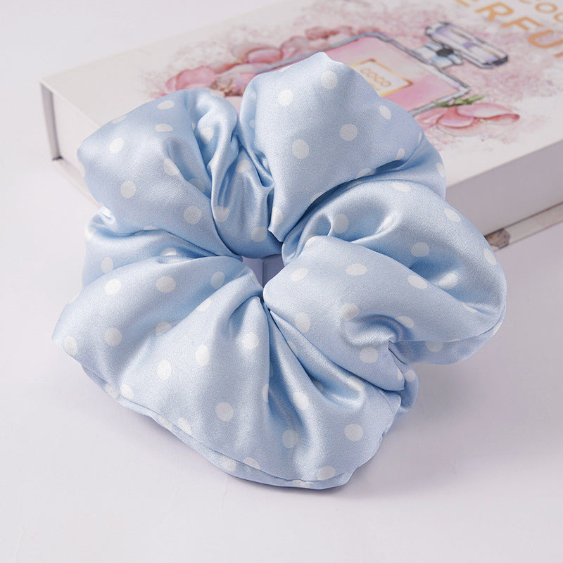 silk hair ring