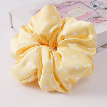 silk hair ring