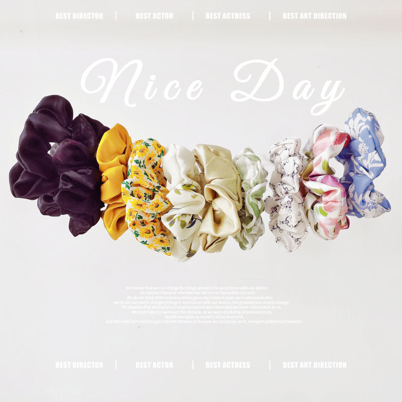 silk hair tie