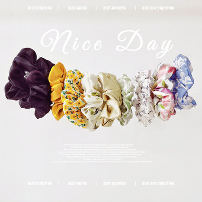 silk hair tie