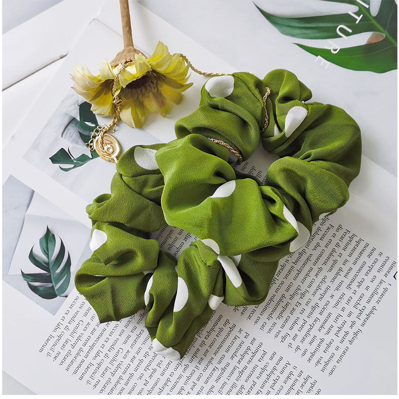 silk hair tie