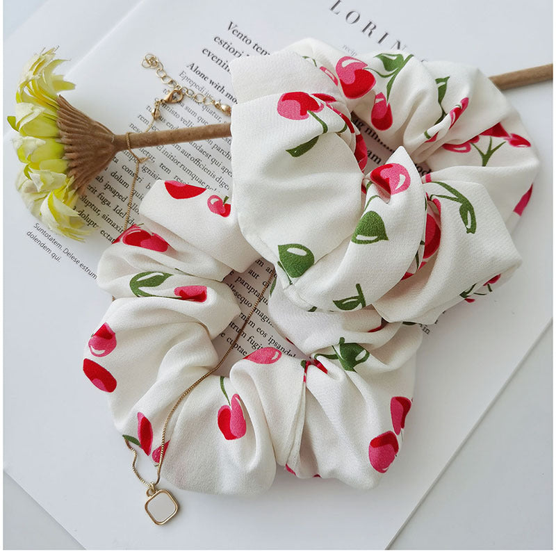 silk hair tie