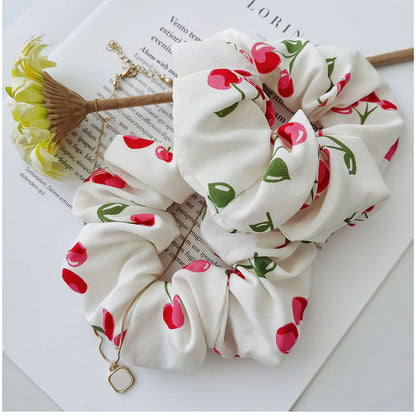 silk hair tie