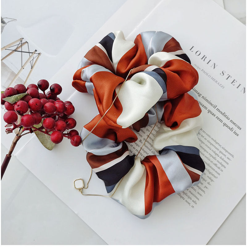 silk hair tie