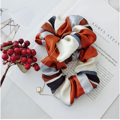silk hair tie