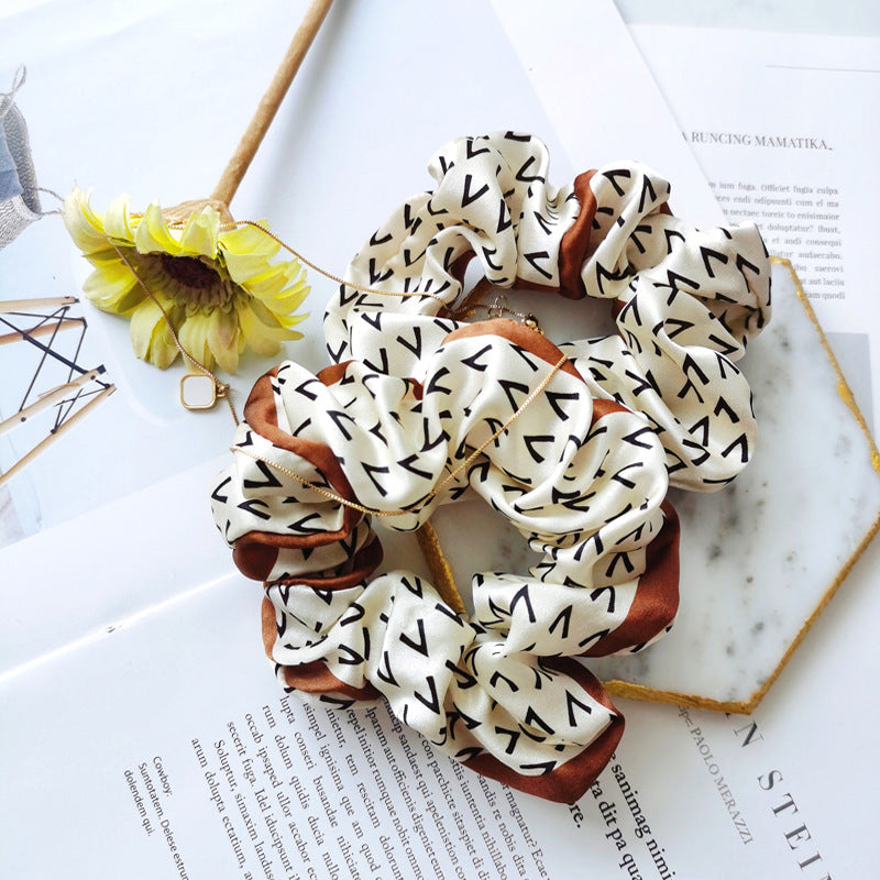 silk hair tie