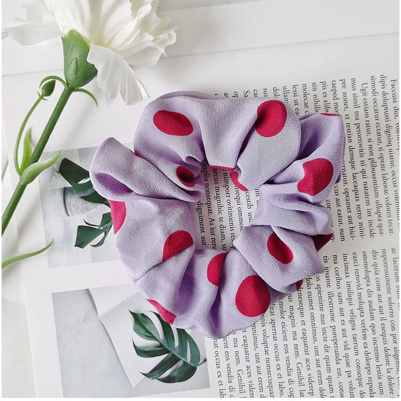 silk hair tie